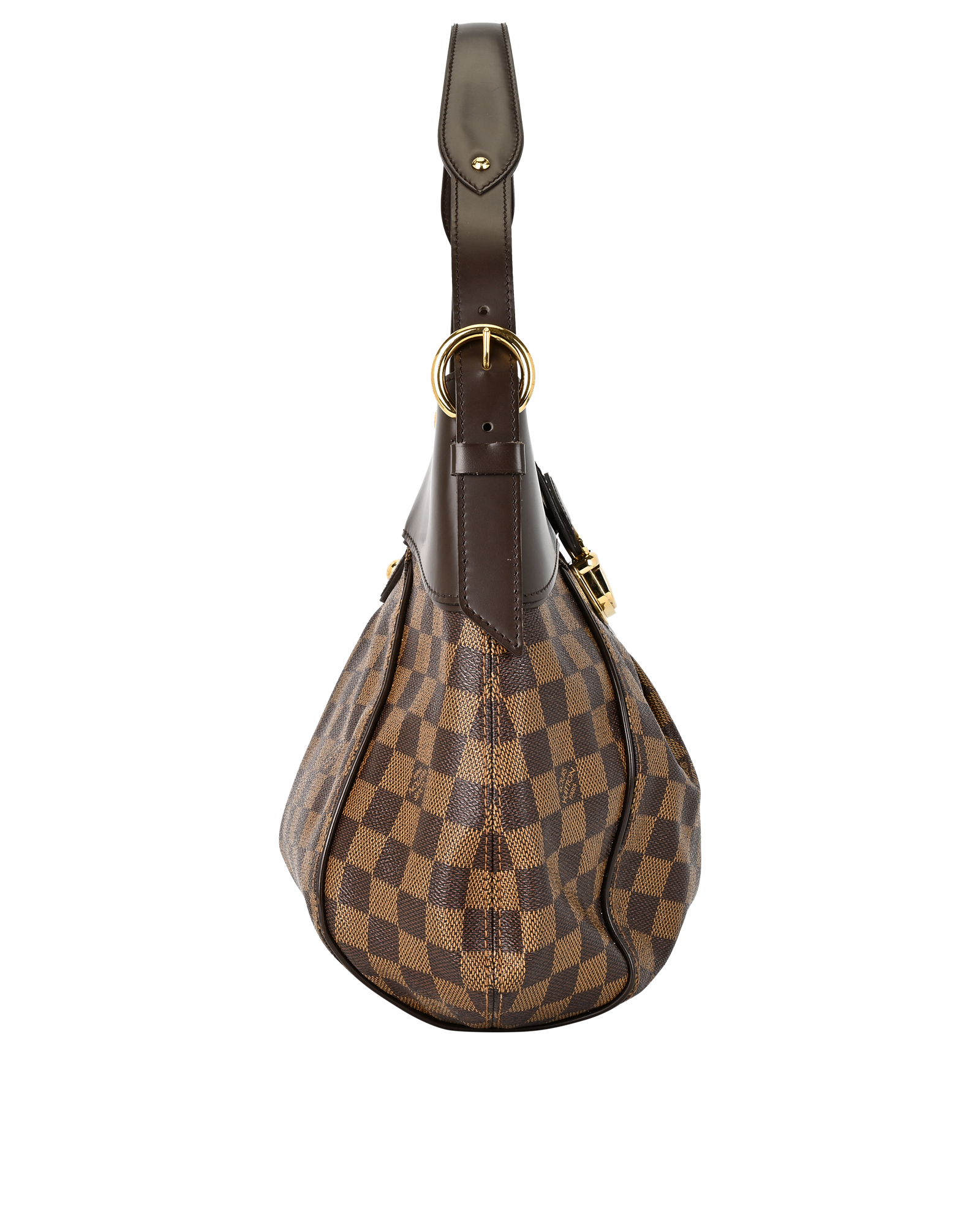 Sistina MM, &pound;650, Handbags, Brown, Canvas, Side view